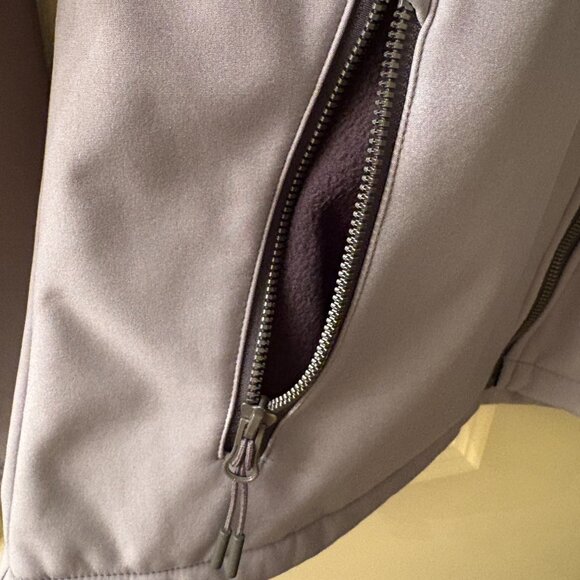 Grey New Balance Zip-Up Fleece-Line Jacket - Picture 8 of 9